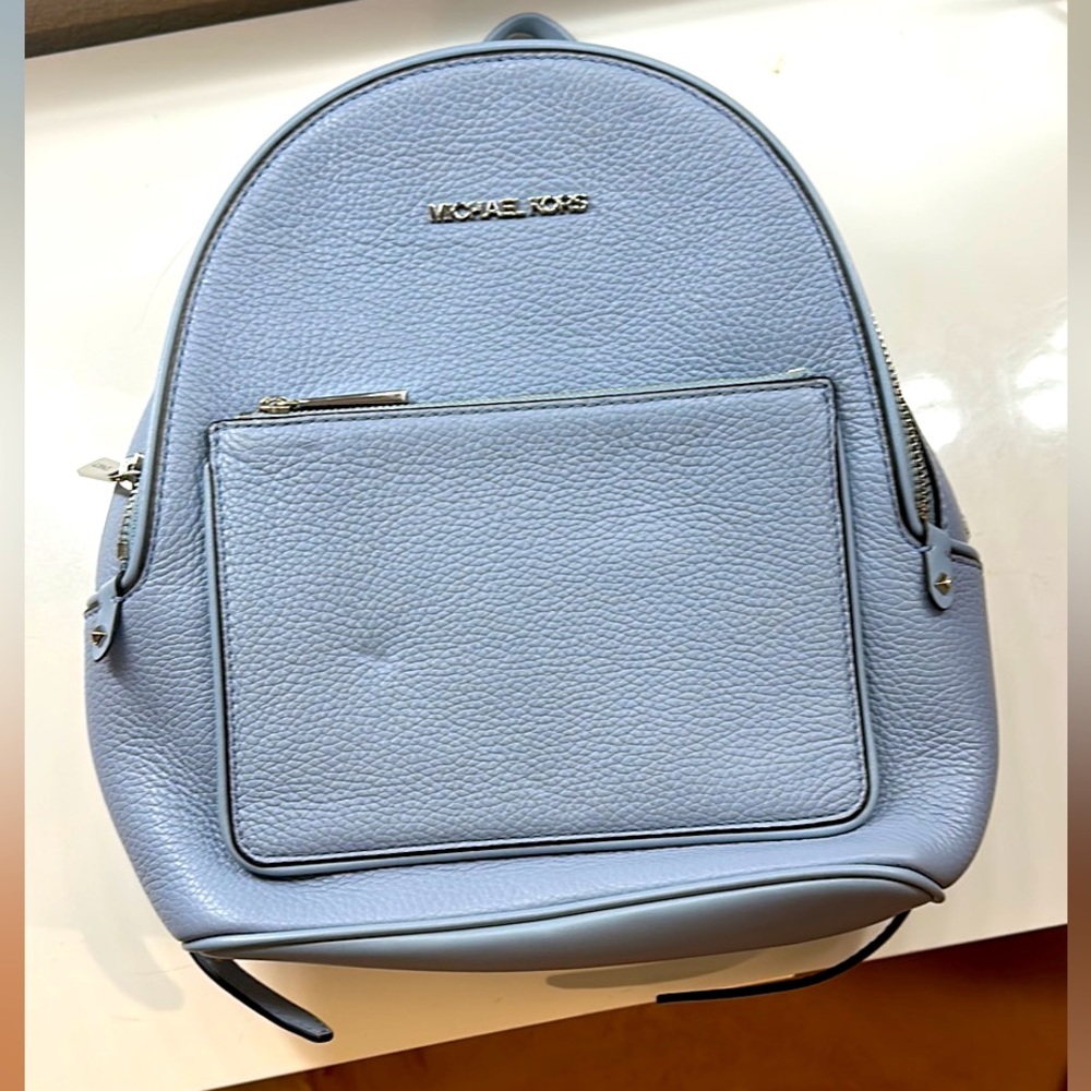 Blue Michael kors backpack